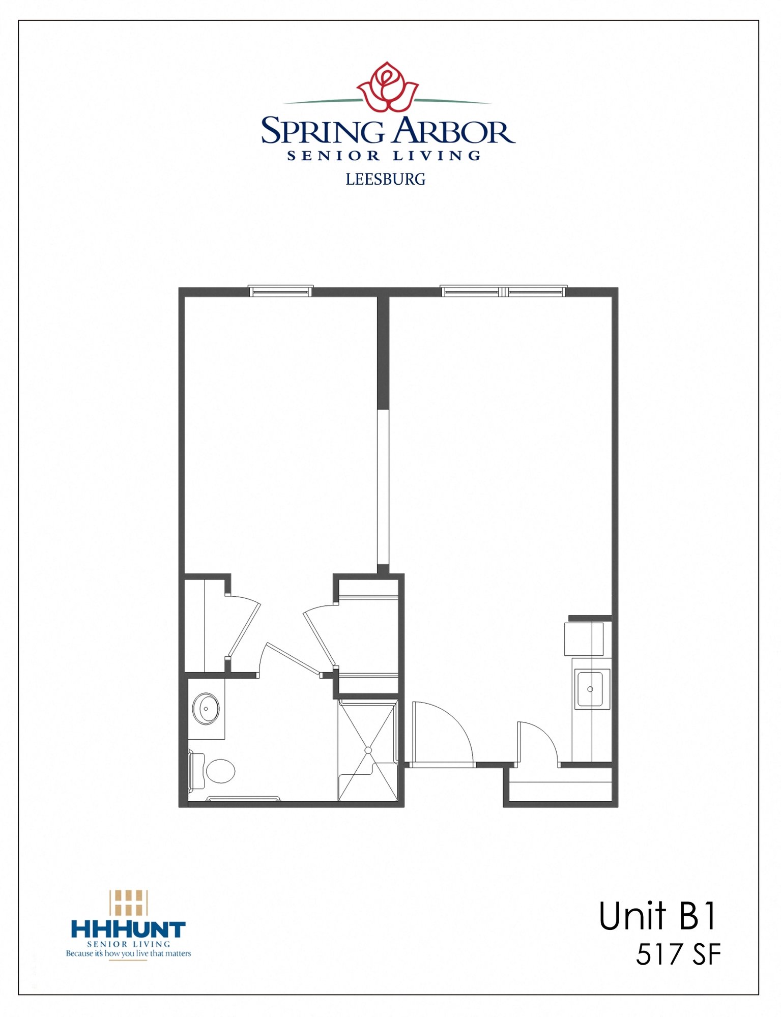 Alcove- Unit B1 Alcove- Unit B1