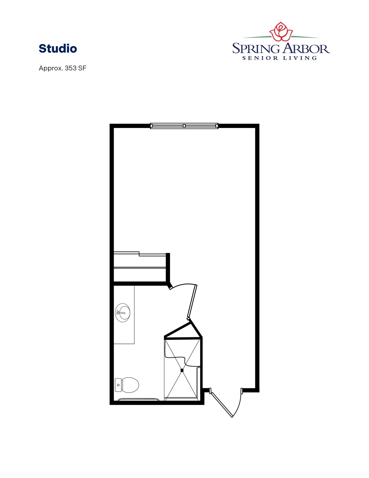 Spring Arbor_Floor Plans_Salisbury_Studio Spring Arbor_Floor Plans_Salisbury_Studio