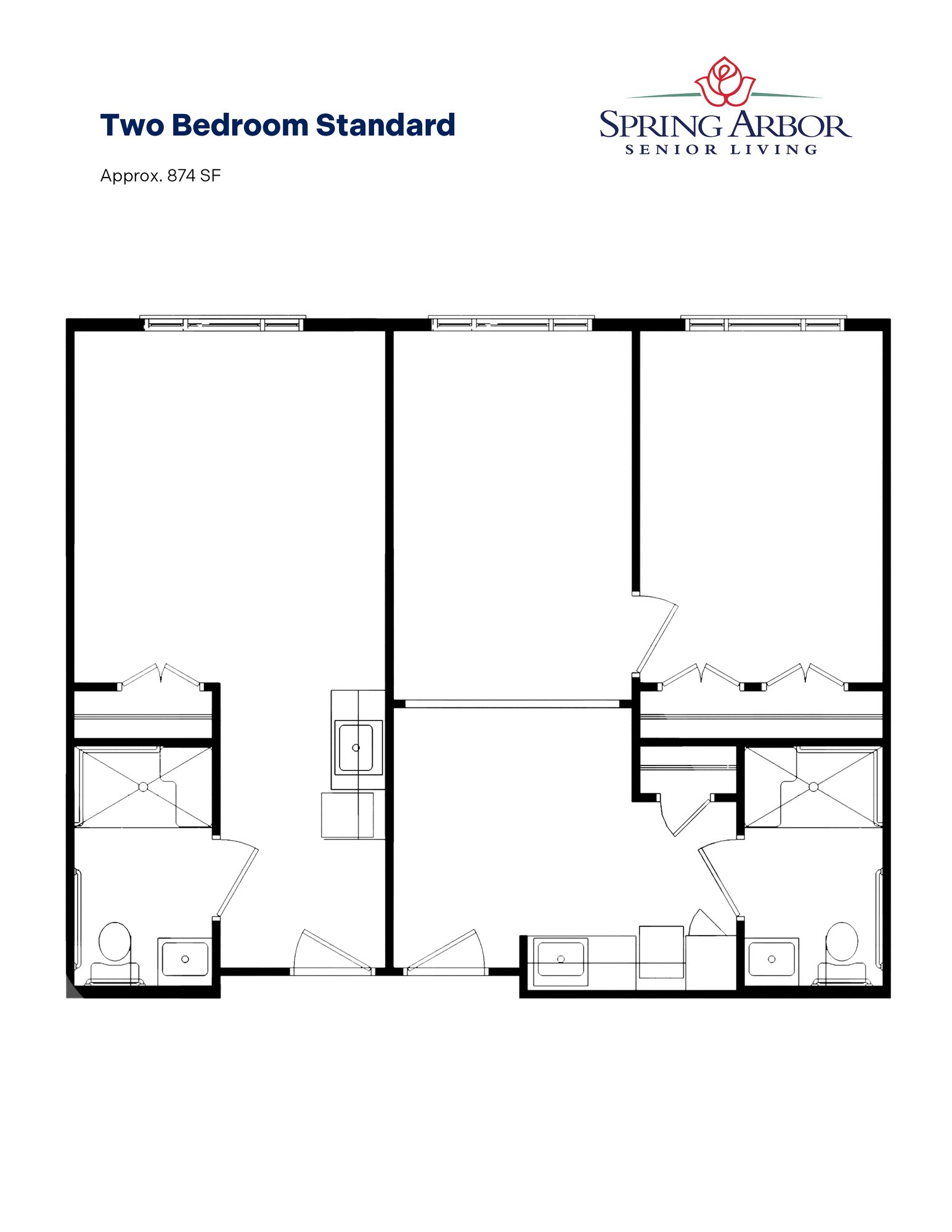 Spring Arbor_Floor Plans_Salisbury_Ted Bedroom Standard Spring Arbor_Floor Plans_Salisbury_Ted Bedroom Standard