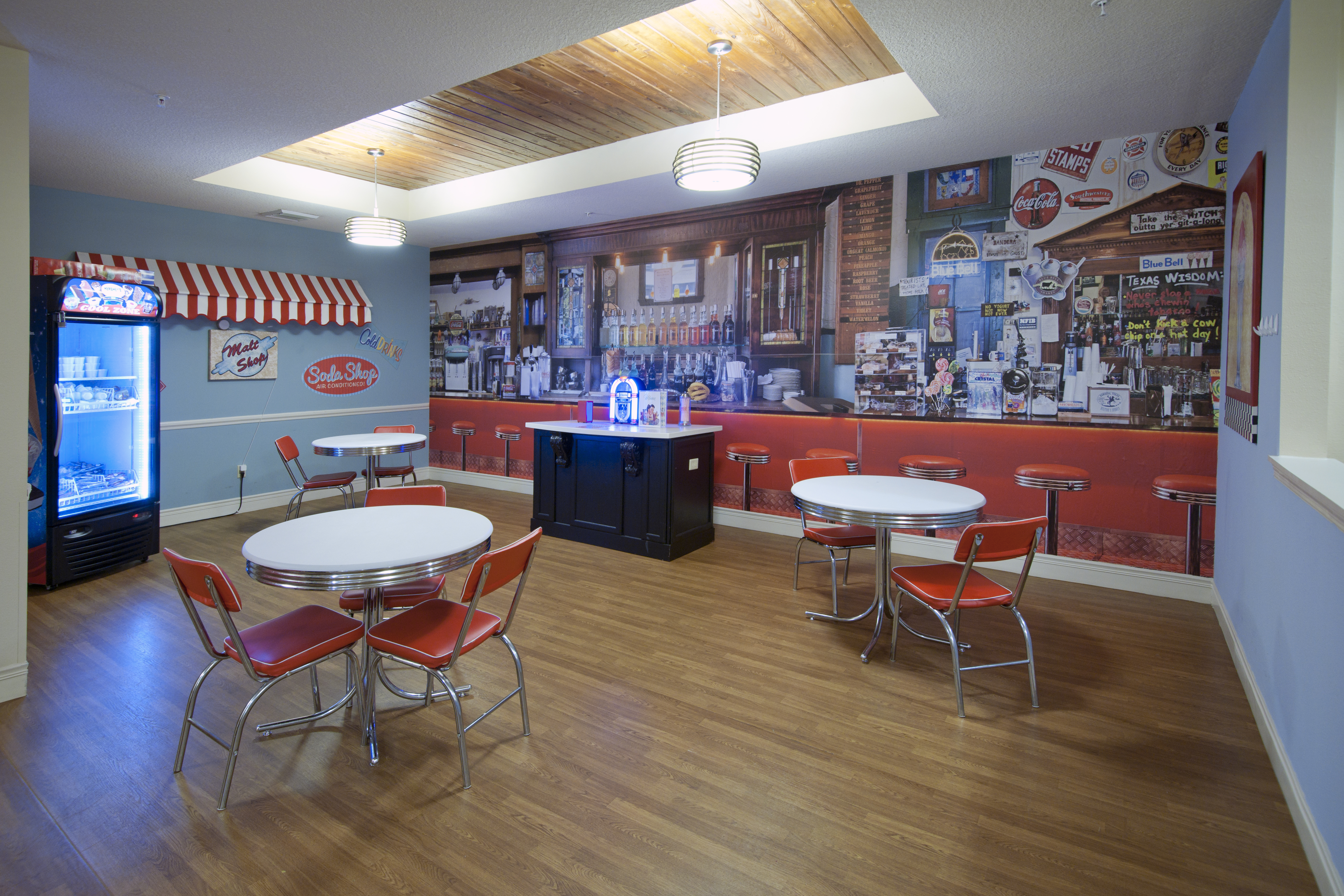 Memory Care Soda Shop